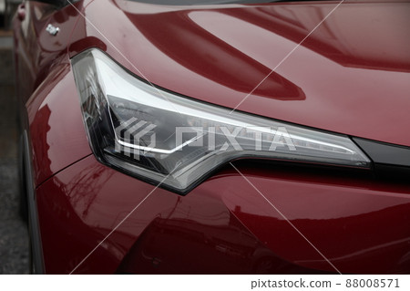 Car headlight image Car headlight image 88008571