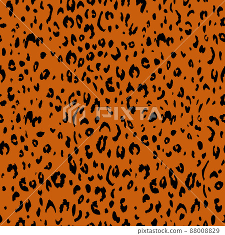 Abstract modern leopard seamless pattern. Animals trendy background. Color decorative vector stock illustration for print, card, postcard, fabric, textile. Modern ornament of stylized skin Abstract modern leopard seamless pattern. Animals trendy background. Color decorative vector stock illustration for print, card, postcard, fabric, textile. Modern ornament of stylized skin 88008829
