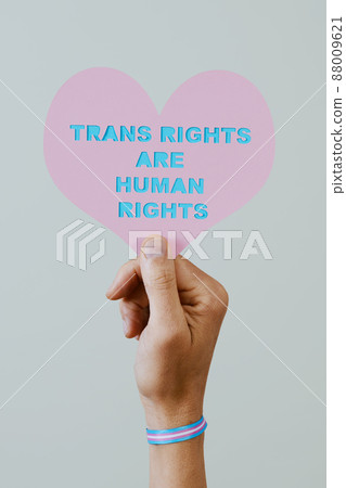 text transgender rights are human rights in heart text transgender rights are human rights in heart 88009621