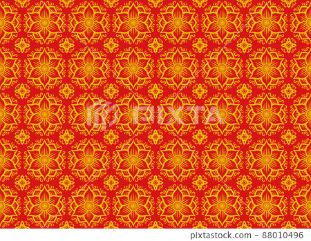 Asian Pattern 06 (Red) Asian Pattern 06 (Red) 88010496