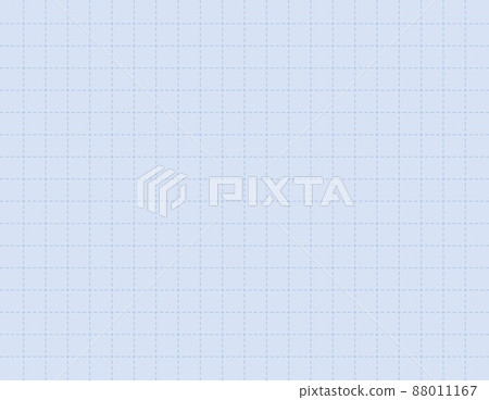 Simple background material with a grid made of dotted lines, large squares 88011167
