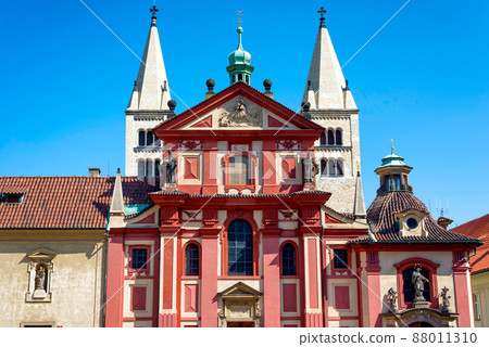 St. George's Basilica (Bazilika svateho Jiri). Prague, Czech Republic St. George's Basilica (Bazilika svateho Jiri). Prague, Czech Republic 88011310