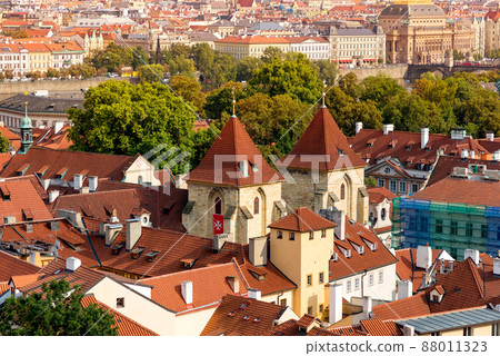 St. George's Basilica at Prague Castle. Prague, Czech Republic St. George's Basilica at Prague Castle. Prague, Czech Republic 88011323