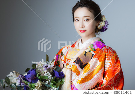 Color uchikake bouquet Color uchikake bouquet 88011401