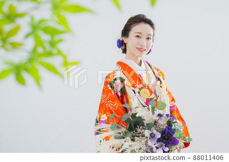 彩色 uchikake 花束 88011406