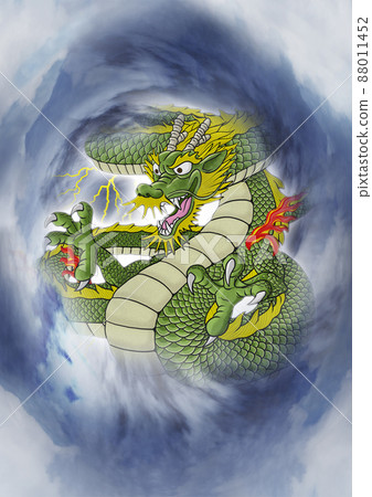 Dragon in the clouds Dragon in the clouds 88011452
