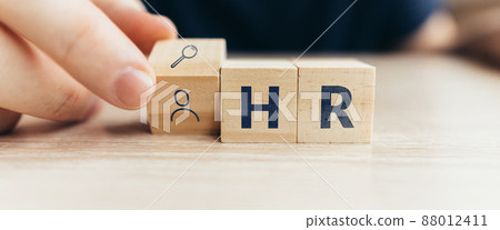 Human resources or HR concept. Search for employees. Human resources or HR concept. Search for employees. 88012411