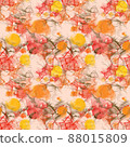 Creative seamless pattern. Modern design. Alcohol ink. Vector illustration. 88015809