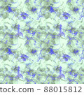 Grey and Blue alcohol ink seamless pattern. Modern design. Alcohol ink illustration repeat pattern. 88015812
