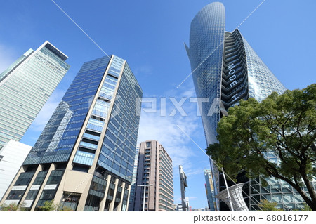 Skyscraper (Nagoya Mitsui Building North Building, Nagoya Spiral Towers, Meieki, Nagoya City, Aichi Prefecture) 88016177