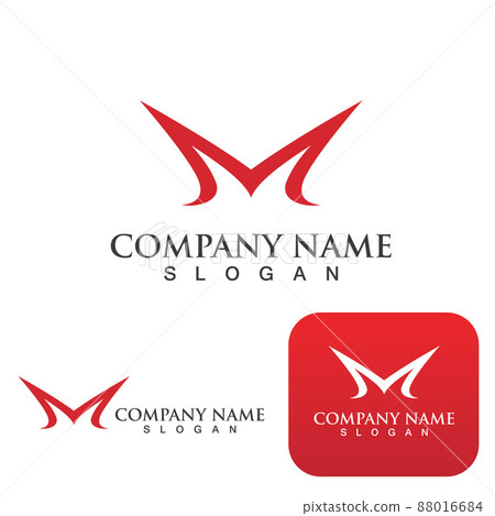 M Letter Logo Template 88016684