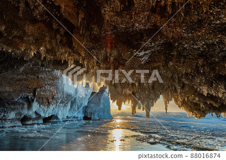 Winter background 88016874