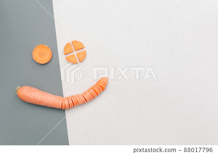 Carrot slices Carrot slices 88017796