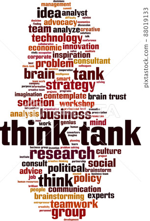 Think tank word cloud Think tank word cloud 88019133