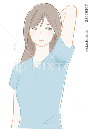 Women who care about sweating sideways Women who care about sweating sideways 88019307