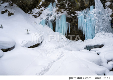 日光的冰瀑八神瀑布 88019435