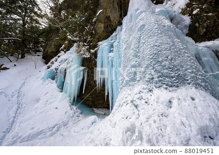 日光的冰瀑八神瀑布 88019451