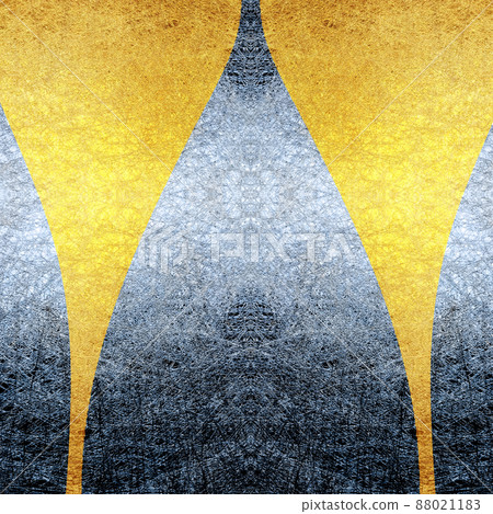 Golden abstract pattern design - Stock Illustration [88021183] - PIXTA