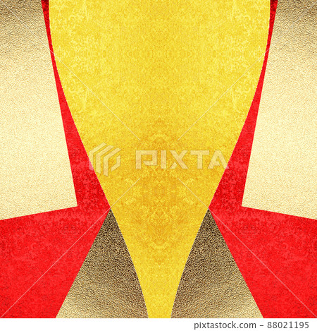 Golden abstract pattern design 88021195