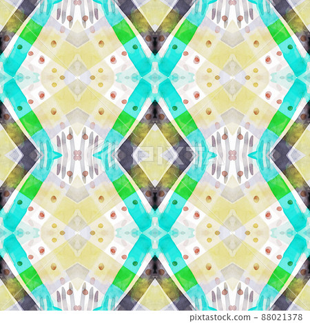 Abstract watercolor tie-dye seamless pattern Abstract watercolor tie-dye seamless pattern 88021378