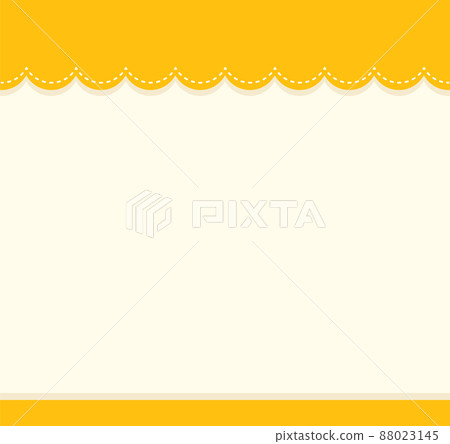 Cute blank yellow color border for worksheet Cute blank yellow color border for worksheet 88023145
