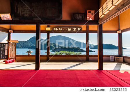 Tomonoura, Fukuyama City, Hiroshima Prefecture-Taichoro (Sensui Island / Benten Island on the opposite bank)- 88023253