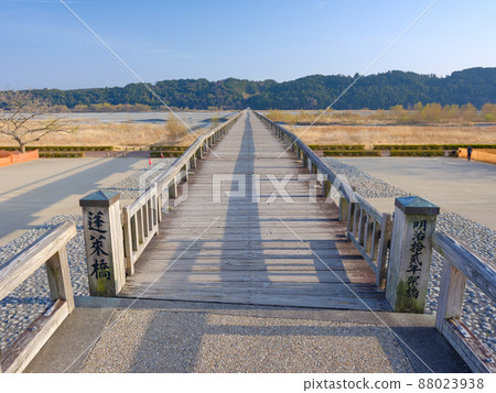 靜岡島田_世界上最長的木橋,蓬萊橋 靜岡島田_世界上最長的木橋,蓬萊橋 88023938