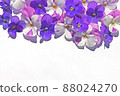 Purple viola background material 88024270