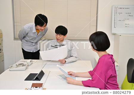 Work clothes and office casual business person Work clothes and office casual business person 88024279