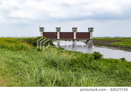 Fukugawa sluice gate 88025556