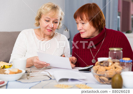 Positive old women with public utilities 88026028
