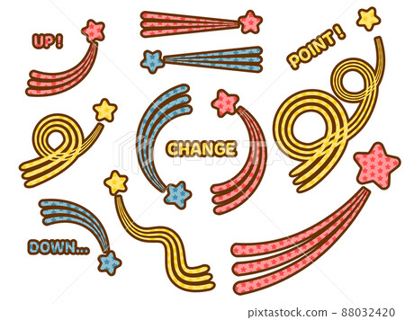 Shooting star one point set 88032420