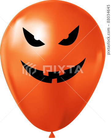 Funny balloon for Halloween isolated 88034645