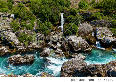 Niagara waterfall in Montenegro Niagara waterfall in Montenegro 88037489