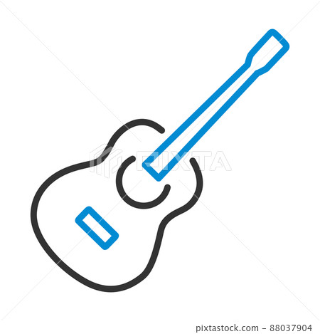 Icon Of Acoustic Guitar 88037904