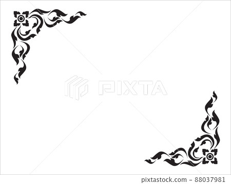 Thai graphic painting, Thai style, Thai art Thai graphic painting, Thai style, Thai art 88037981