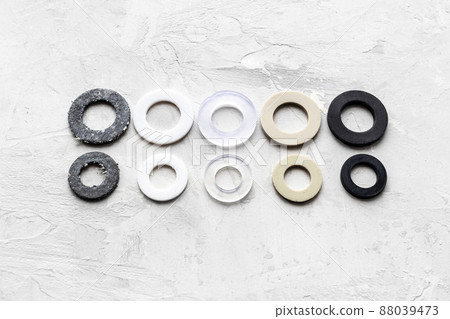 different gaskets for piping water systems on gray 88039473