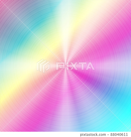 Abstract vector holographic round gradient texture background Abstract vector holographic round gradient texture background 88040611