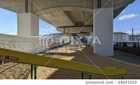 Dragon Land on the Ina River in Kawanishi City 88041859