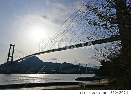 Iwaki Bridge, Yumeshima Kaido Iwaki Bridge, Yumeshima Kaido 88042674