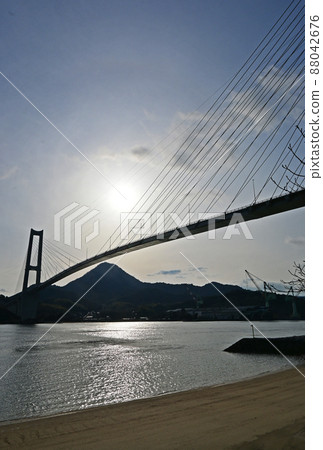 Iwaki Bridge, Yumeshima Kaido Iwaki Bridge, Yumeshima Kaido 88042676