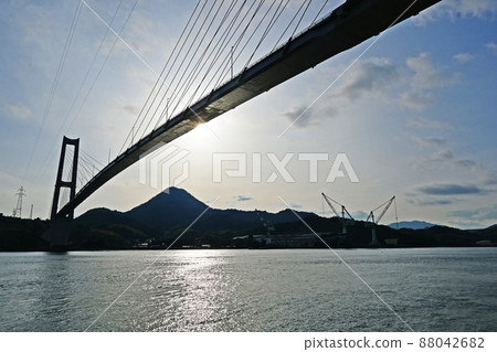 Iwaki Bridge, Yumeshima Kaido Iwaki Bridge, Yumeshima Kaido 88042682