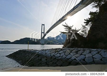 Iwaki Bridge, Yumeshima Kaido Iwaki Bridge, Yumeshima Kaido 88042684