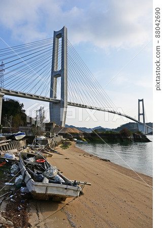 Iwaki Bridge, Yumeshima Kaido Iwaki Bridge, Yumeshima Kaido 88042690