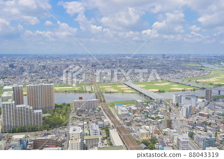 View of Edogawa Ward from Ichikawa 2 View of Edogawa Ward from Ichikawa 2 88043319