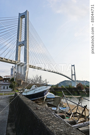 Iwaki Bridge, Yumeshima Kaido Iwaki Bridge, Yumeshima Kaido 88044731