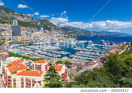Monte Carlo, Monaco. Coastal view 88044837