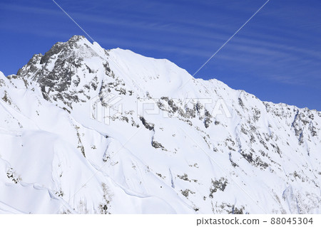 西穗高岳德國馬克穗高山脈的美景 西穗高岳德國馬克穗高山脈的美景 88045304
