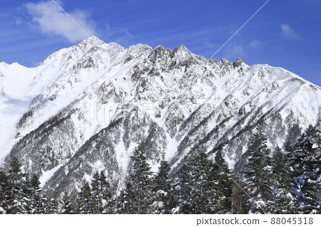 西穗高口站展望台 西穗高岳 88045318