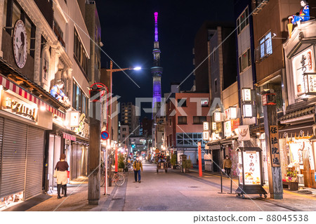 《Tokyo》Asakusa/Nighten Hoden street 88045538